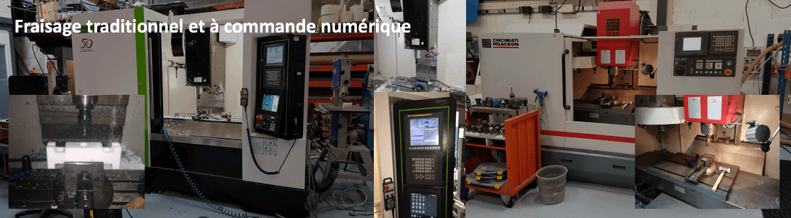 Fraisage traditionnel et à commande numérique EasyPlast